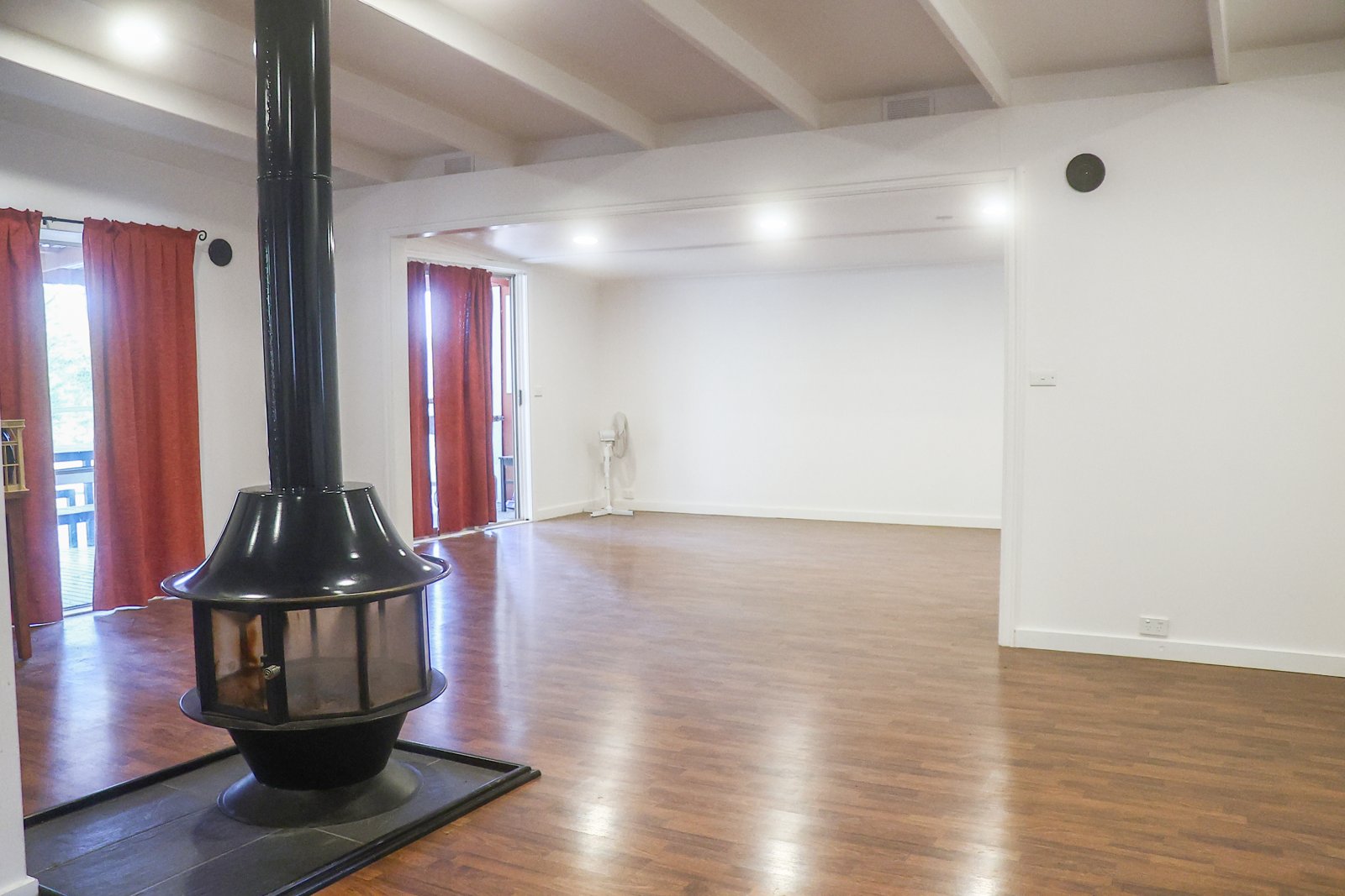 Function Room with Wood Fireplace