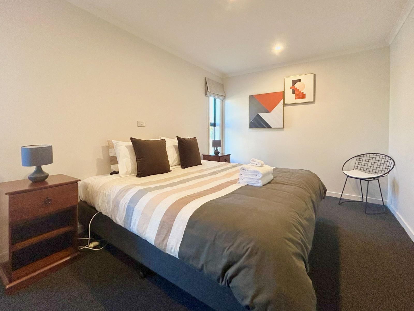 View B - bed